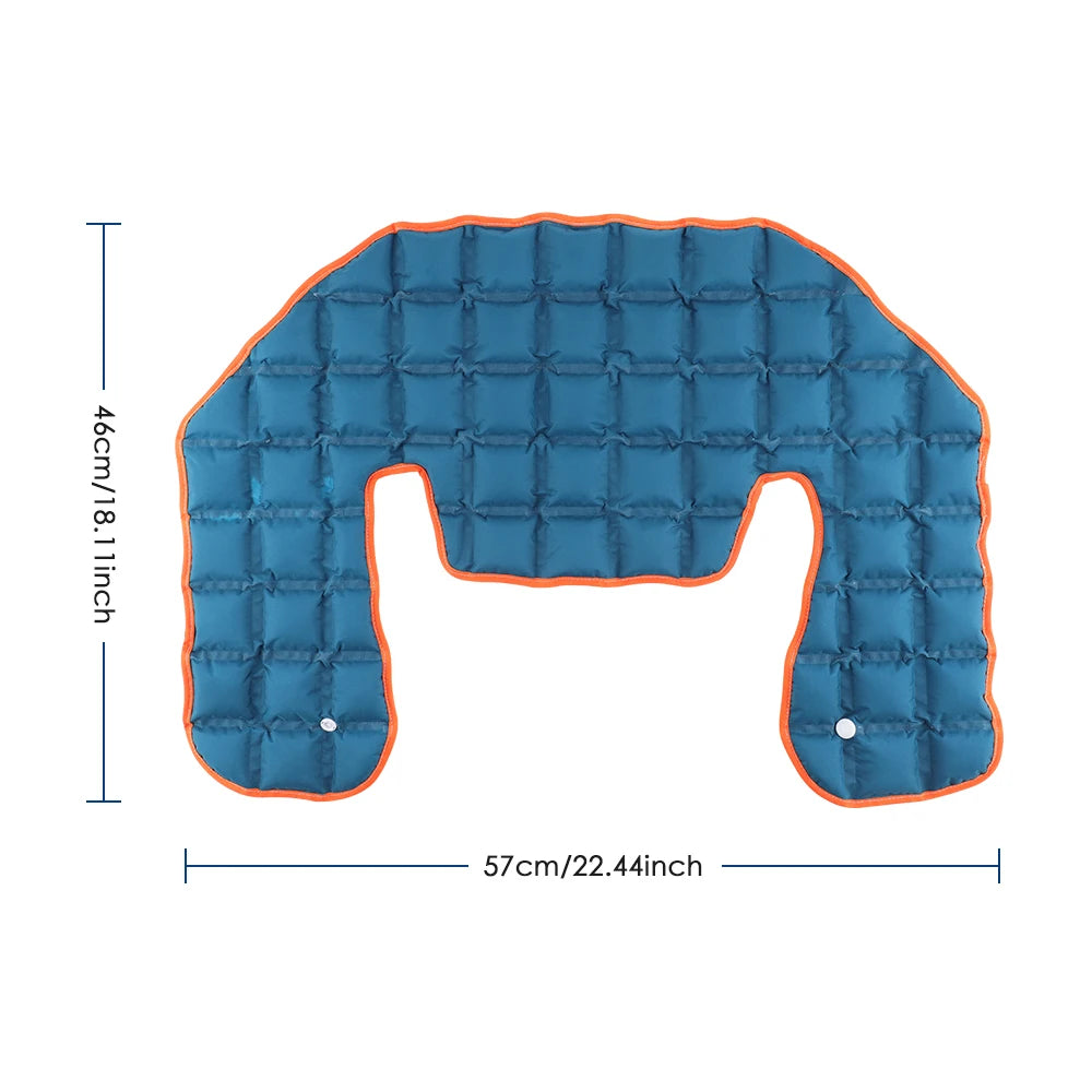 Large Hot & Ice Compress Self-Absorbing Water Shawl Pad Reusable Polymer Resin Ice Pack for Back Knee Neck Shoulder Ankle Sprain